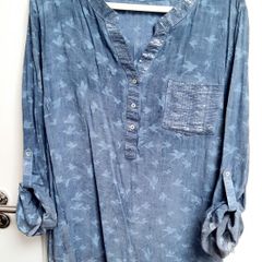 Shirt with sequin trim UK 26
