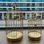 Gold decorative birdcages Image 2
