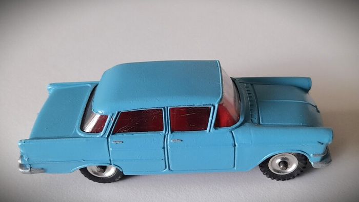 Diecast Vintage Dinky Toys Opel Kapitan - Good Repaint by Seller/No Box