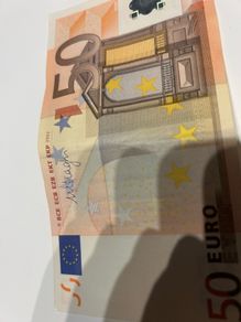 50 euro original banknotes 2002 first issue banknotes used circulate for collection
