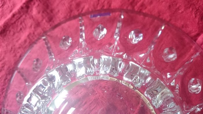 New In Box And Never Used Marquis By Waterford Crystal Sheridan Flared 10 Inch Centerpiece Bowl Made In Germany