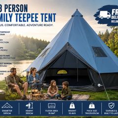 Family Tent  Teepee tent 6 to 8 men tent
