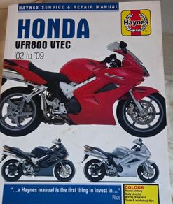 Haynes Honda Vfr800 Vtec 02- 09