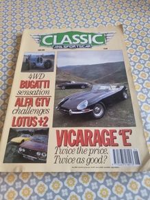 Classic and Sportscar Magazine June 1990 - Bugatti