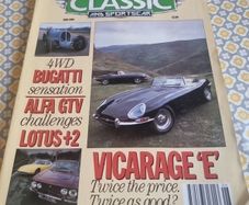 Classic and Sportscar Magazine June 1990 - Bugatti