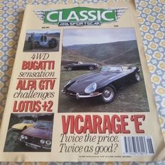 Classic and Sportscar Magazine June 1990 - Bugatti