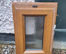 Small PVC window - ideal for bathroom