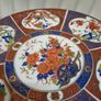 Imari plate with camelias and phoenix Image 4