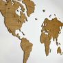 2D Classic Version Map of The World Country Borders and Names Image 4