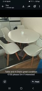 Table and Chairs