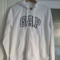 NEW white Gap hoodie size L