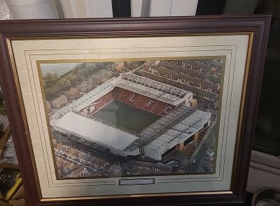 Framed Anfield Picture