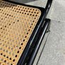 3 Jort Counter stools - wood and rattan Image 3