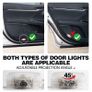 Led Car Door Logo Welcome Warning Light For Lexus Gs Rc Ux Rx Gx Ls Lx Is Es Series F Is250 Is300 Es200 Es250 Es260 Es300 Ux200 Rx300 Image 2