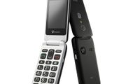 Easco 2434 2G Foldable Senior Mobile Phone - Black/White