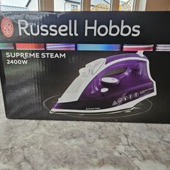 Russell hobbs steam iron, brand new, never used