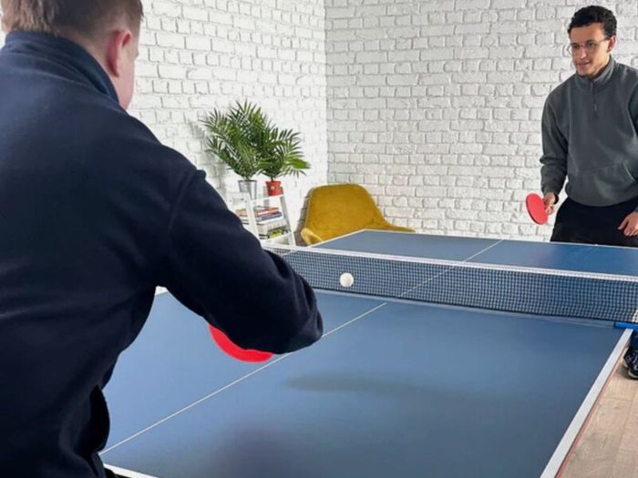 Table Tennis Table - Slazenger Full-Size Indoor