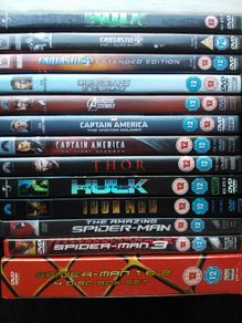 Marvel/ Superhero Dvd Bundle- Avengers Assemble, Spiderman, Thor, Iron Man, Hulk, Guardians of the Galaxy, etc.