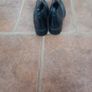 Black Leather Ankle Boots  (40 S7) Image 4