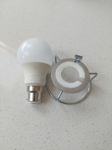 silver glass pendant light