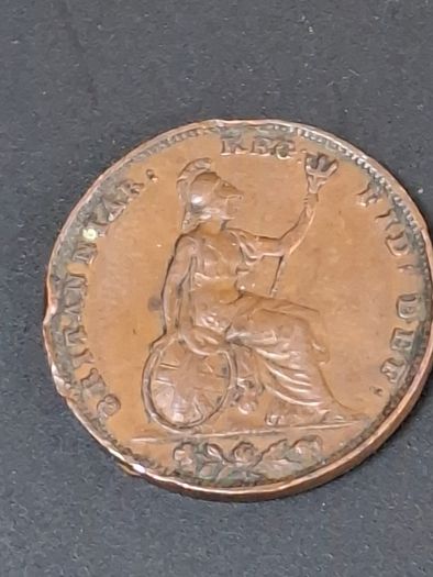 Farthing coins