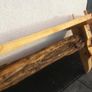 Rustic Country Stove Mantel / Floating Shelf Image 3