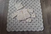 Stunning handmade complete christening set
