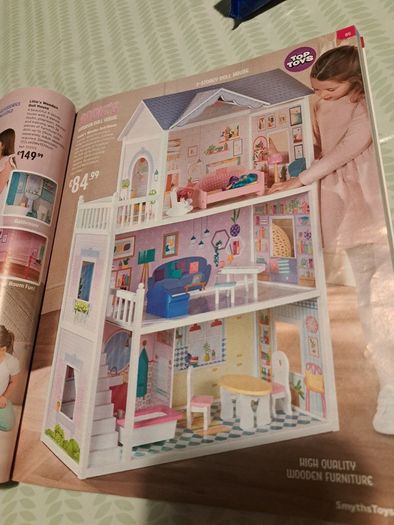 Large Wooden dolls house