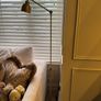 Neptune Antique Brass Floor Lamp Image 4