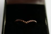 Pandora ALE  14K 585 Rose Gold Plated Metal Ring size L1/2 - 1,5g