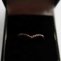 Pandora ALE  14K 585 Rose Gold Plated Metal Ring size L1/2 - 1,5g