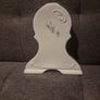 Aynsley  'Little Sweetheart' Mantel/Shelf/Desk quartz clock.Fine Bone China Image 3