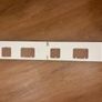 NEW Kids Wooden Height Chart with 4 Photo Frames Safari Animals Image 2
