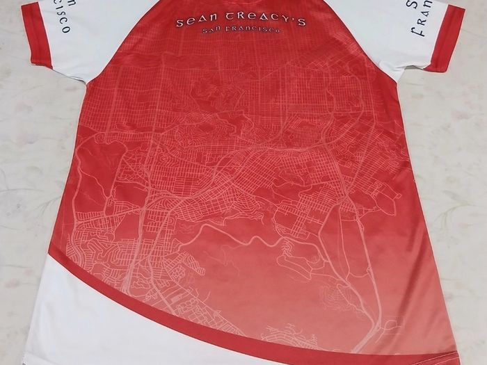 Sean Treacys San Francisco GAA jersey (USA)
