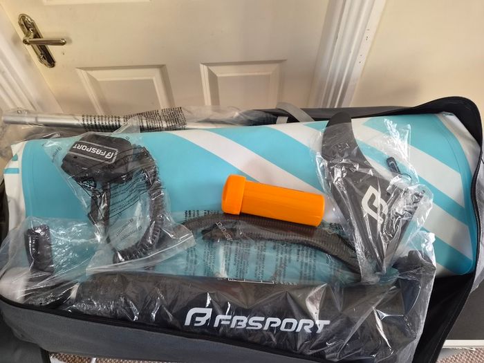 FBSPORT 11' Premium Stand Up Paddle Board - SUP Board - Mint Green