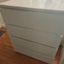 IKEA Malm 4 Drawer Chest - white Image 2