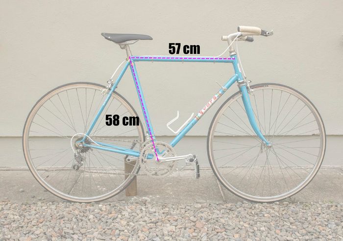 Vintage 1976 'Yvars Paris' 10 speed racing bicycle