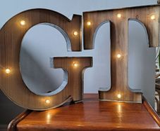 Light Up Letter Signs