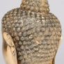 Buddha Head (25cm) - Polished Bronze Image 3