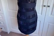 Cynthia Rowley size 16 black occasion dress with Spandex