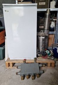 Grant Vortex oil condensing boiler & tank