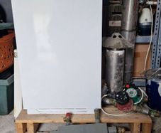 Grant Vortex oil condensing boiler & tank