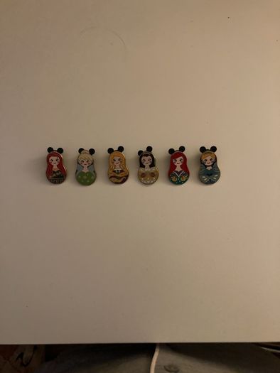 Disney princesses pins
