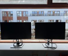 2 Pair Dell monitors