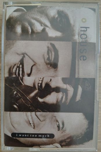 A House - I Want Too Much Cassette Tape (1990) Indie Alternative Rock EX+