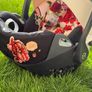 Cybex T Cloud Spring Blossom Light 0-24 car seat with bugaboo dragonfly adaptors. Image 8