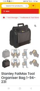 stanley tool bag