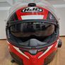 HJC C70 Motorcycle Helmet Koro MC1 Black White Red Image 3