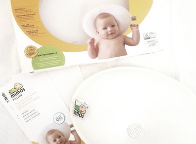 Anti flat head / Mimos orthopedic baby pillow