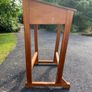 Solid wood drawing desk Image 3